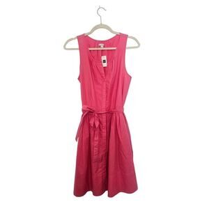 GAP Pink Linen Dress NWT